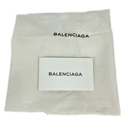 Balenciaga Shoulder Bag Navy Pochette Ivory Black Strap Removable Leather — view 8