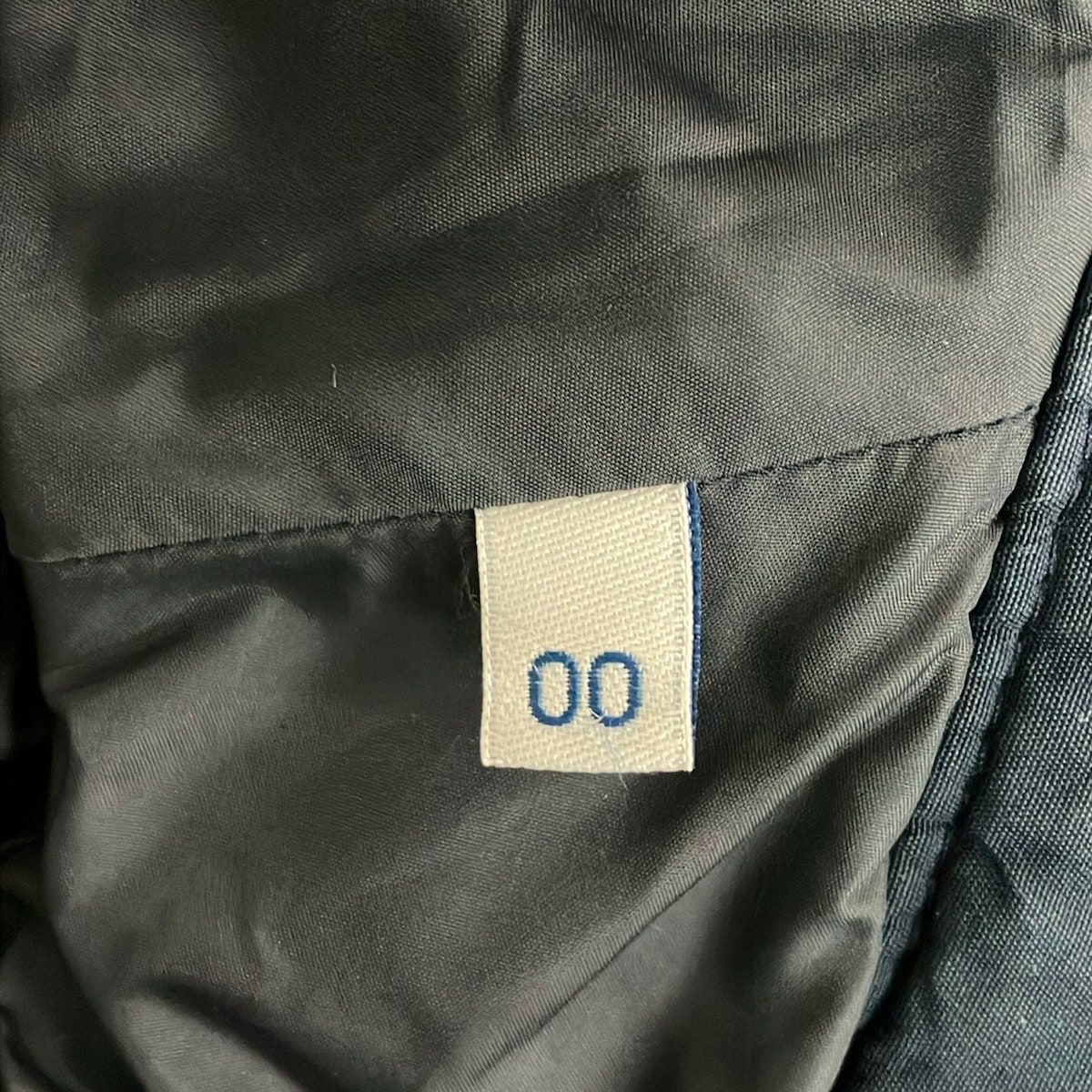 Moncler Down Jacket Coat 00 XS Saissac Dark Navy Long Sleeve Zip Up Winter — view 6