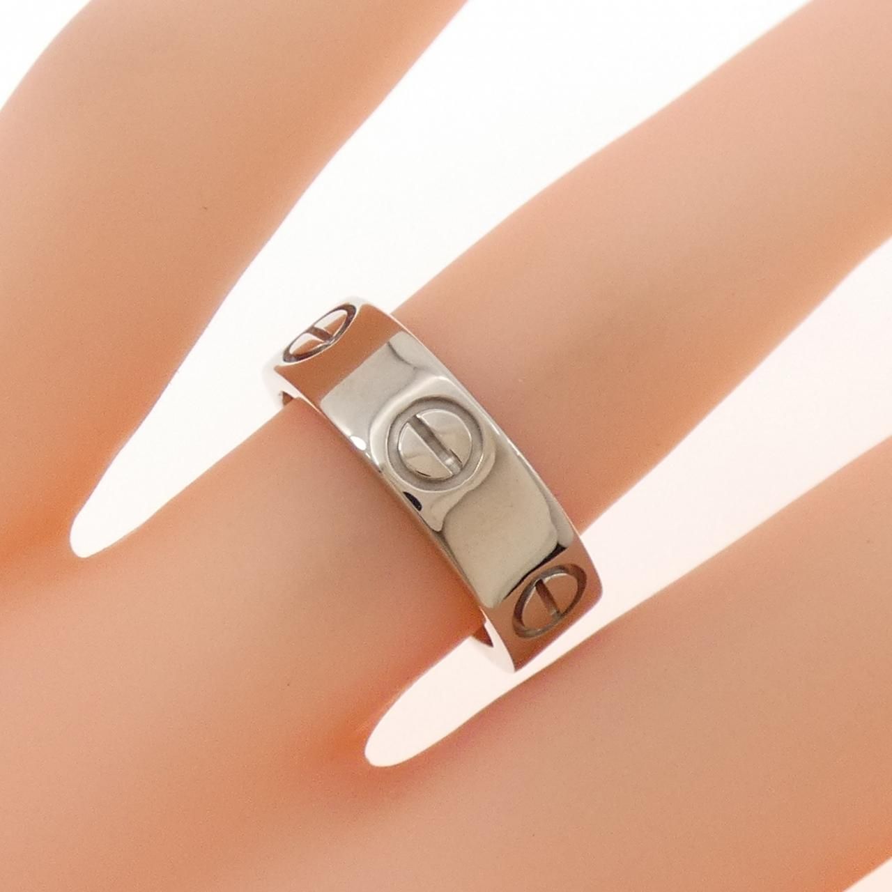 Cartier Love Ring White Gold — view 4