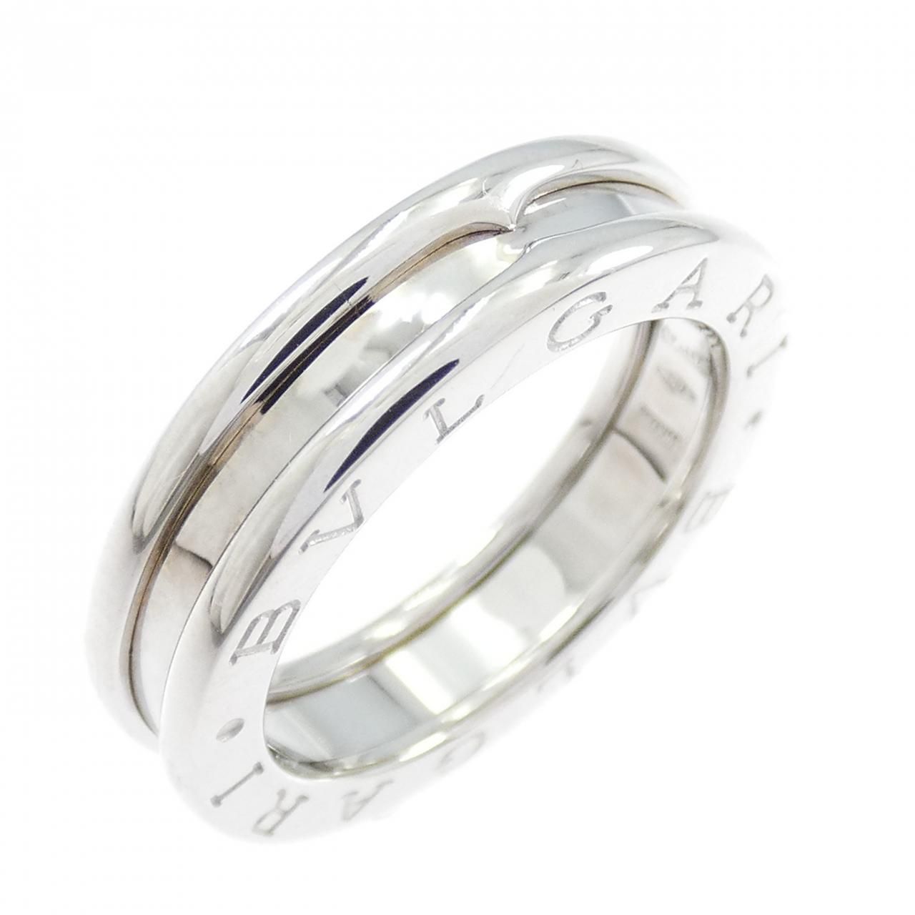 Bvlgari Band Ring White Gold