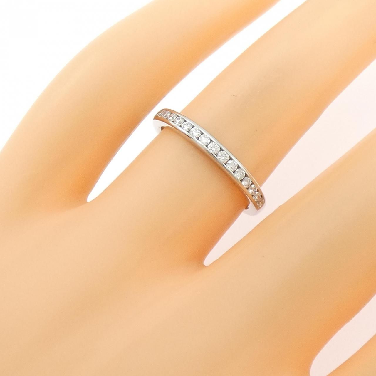 Tiffany & Co Half Circle Channel Setting Ring — view 5