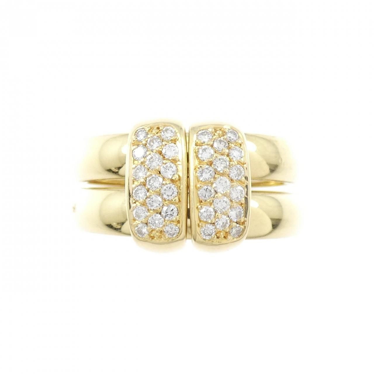 Hermes Diamond Ring Gold — view 3