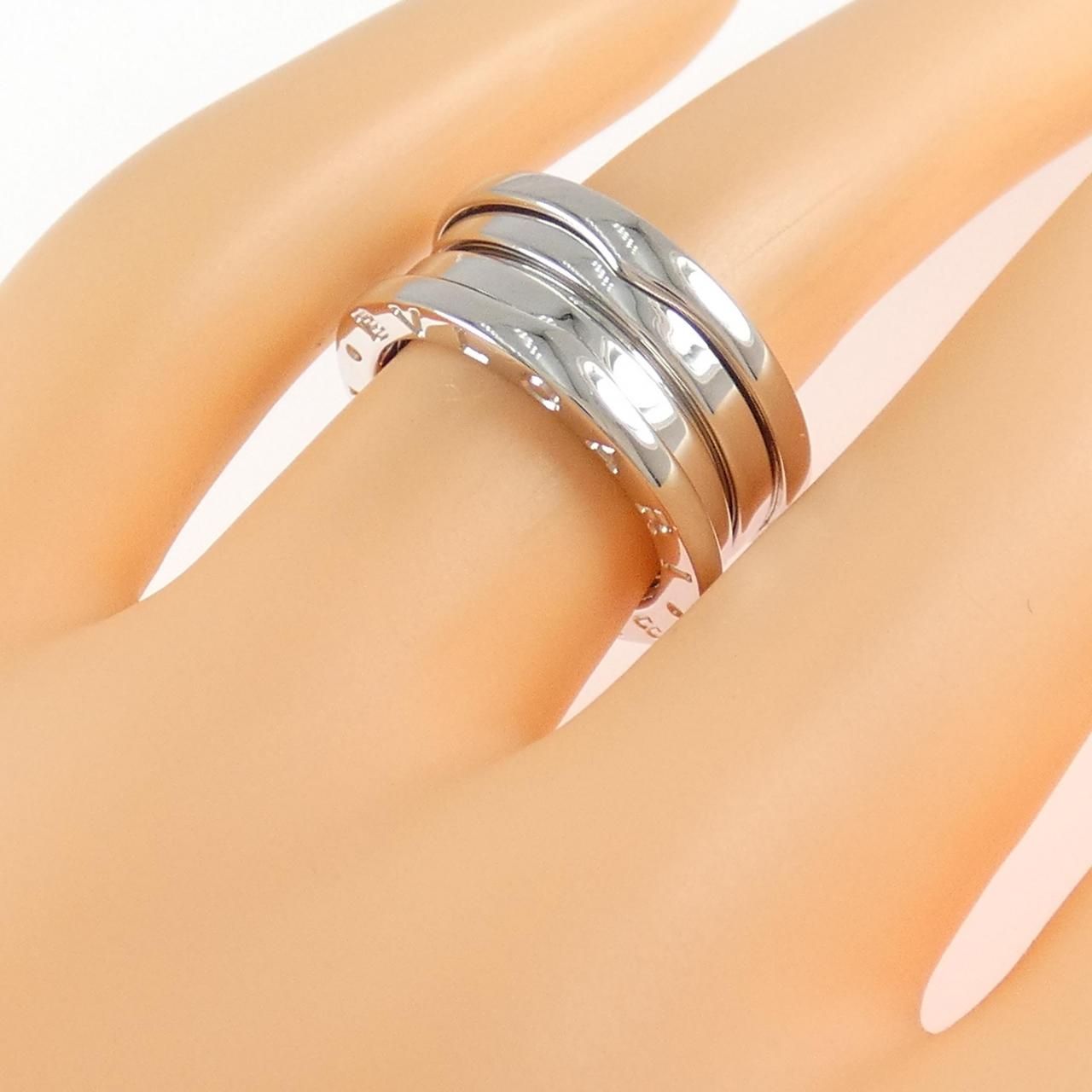 Bvlgari Band Ring White Gold — view 3