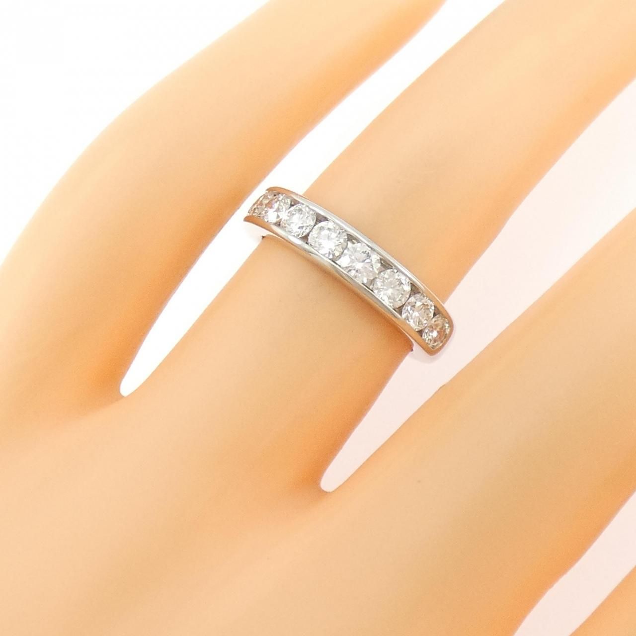 Tiffany & Co Half Circle Channel Setting Ring — view 5