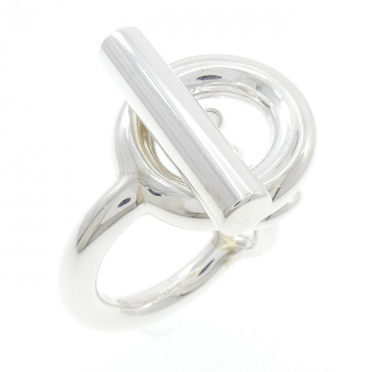 Hermes Croisette Ring Silver
