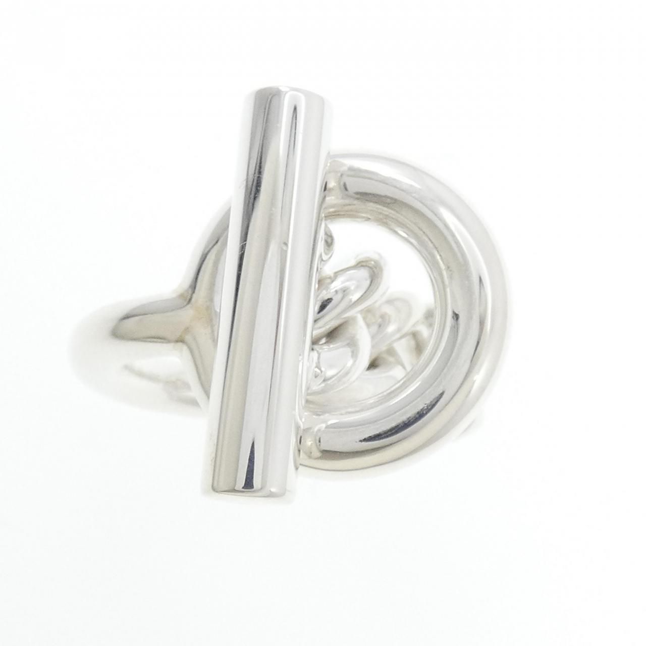 Hermes Croisette Ring Silver — view 2