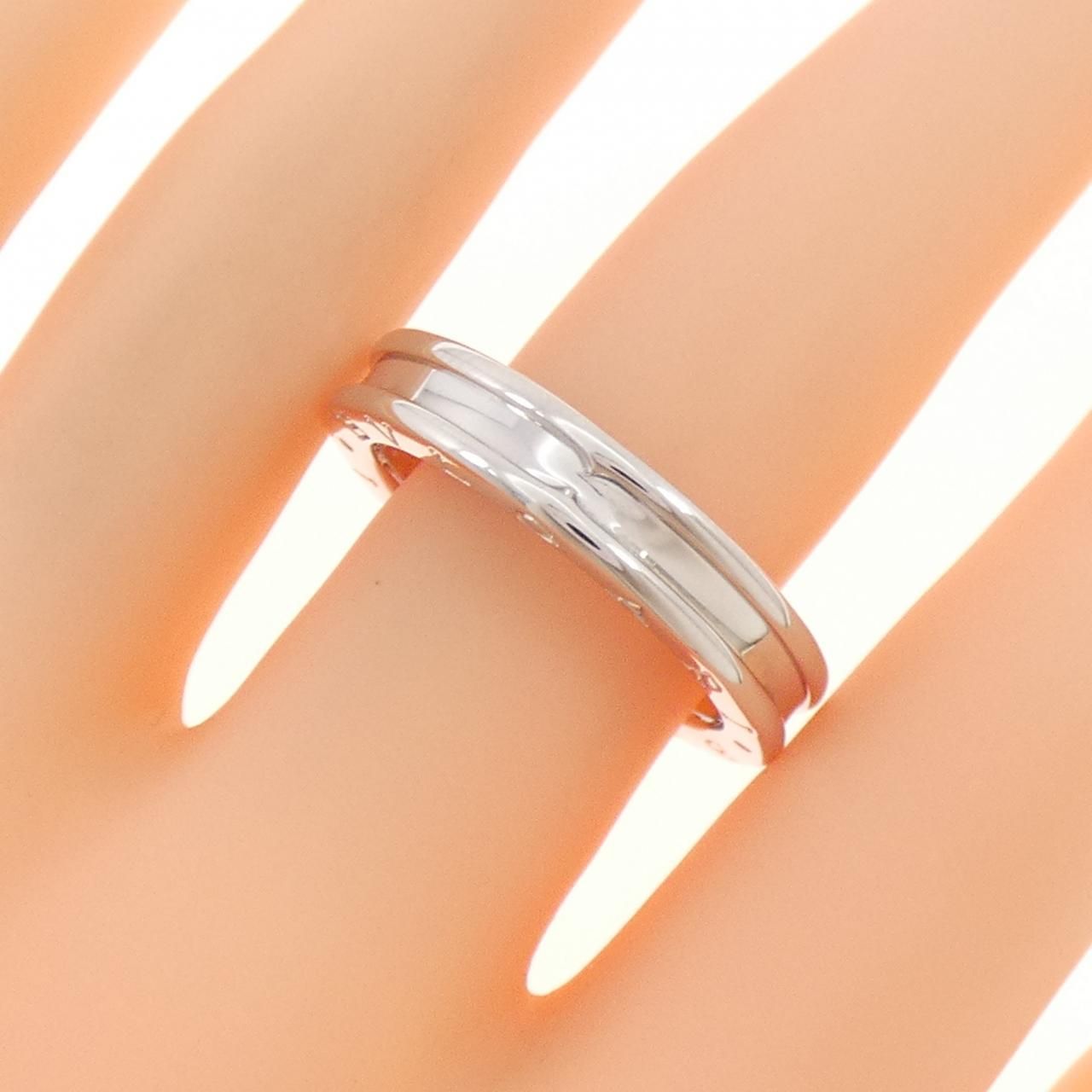 Bvlgari Band Ring White Gold — view 3