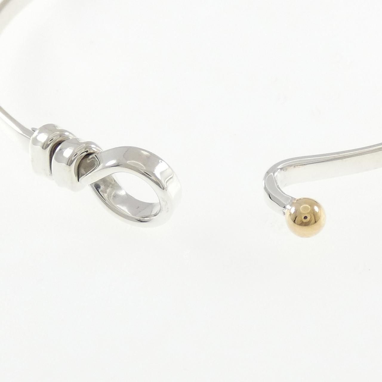 Tiffany & Co Vintage Hook Eye Bangle Bracelet — view 3
