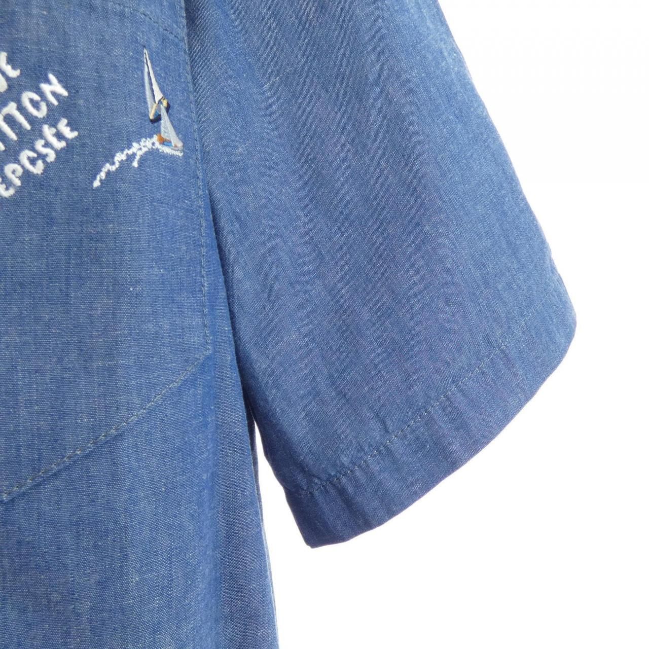 Louis Vuitton Embroidery Chambray S Shirt — view 6