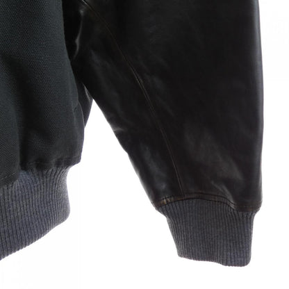 Louis Vuitton Mixed Canvas Leather Bomber Jacket — view 7