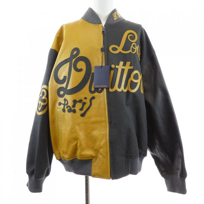 Louis Vuitton Mixed Canvas Leather Bomber Jacket