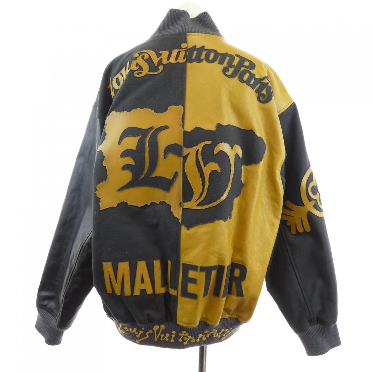 Louis Vuitton Mixed Canvas Leather Bomber Jacket — view 2