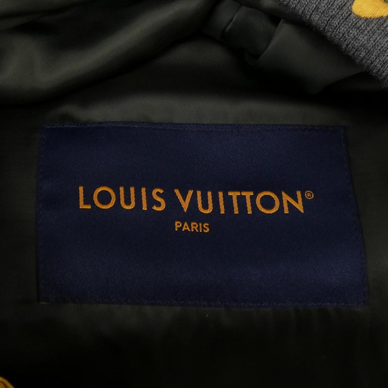 Louis Vuitton Mixed Canvas Leather Bomber Jacket — view 5