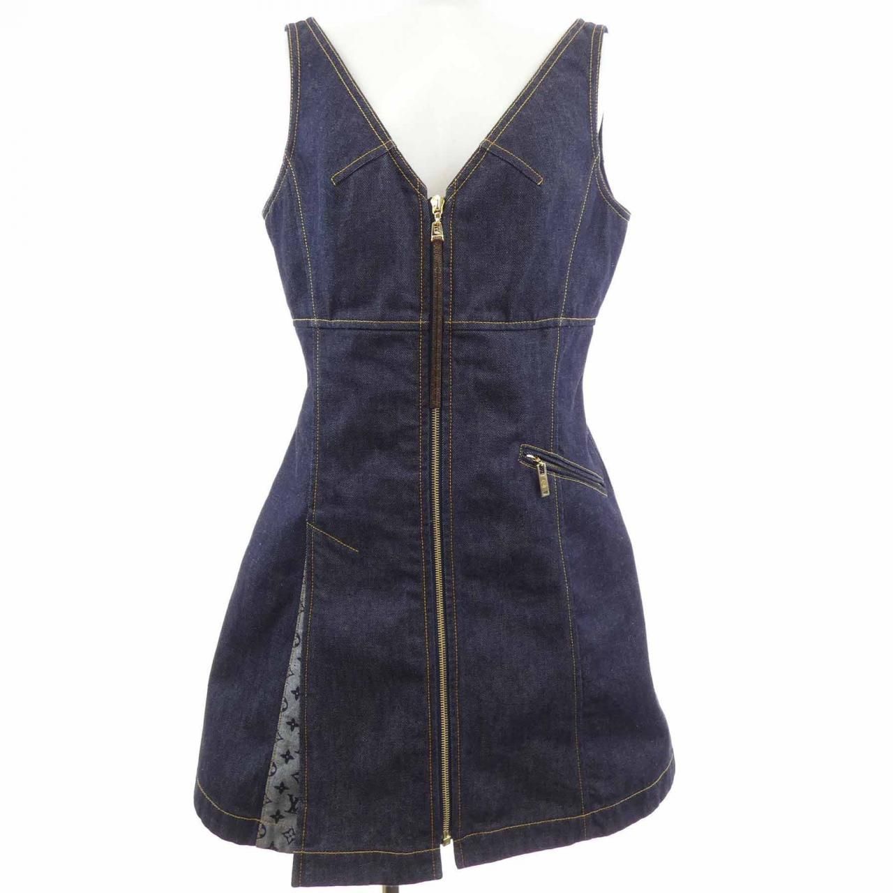 Louis Vuitton Denim Mini Dress