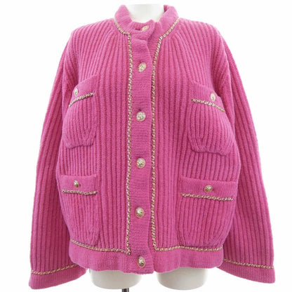 Chanel Collarless Jacket Pink