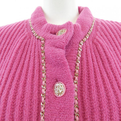 Chanel Collarless Jacket Pink — view 6