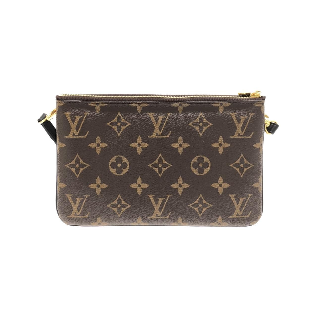 Louis Vuitton Monogram Giant Pochette Double Zip Shoulder Bag — view 2
