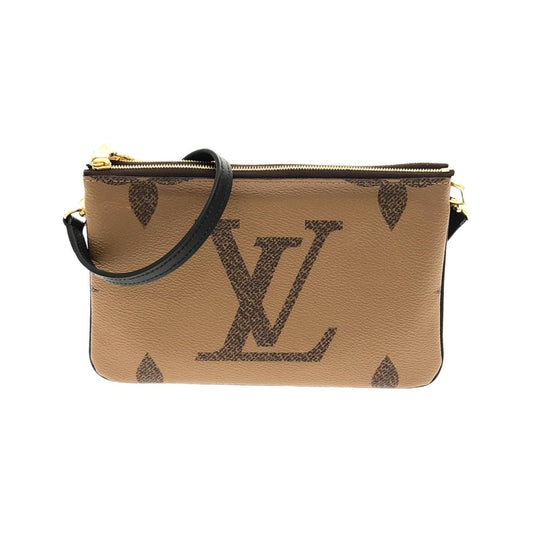 Louis Vuitton Monogram Giant Pochette Double Zip Shoulder Bag