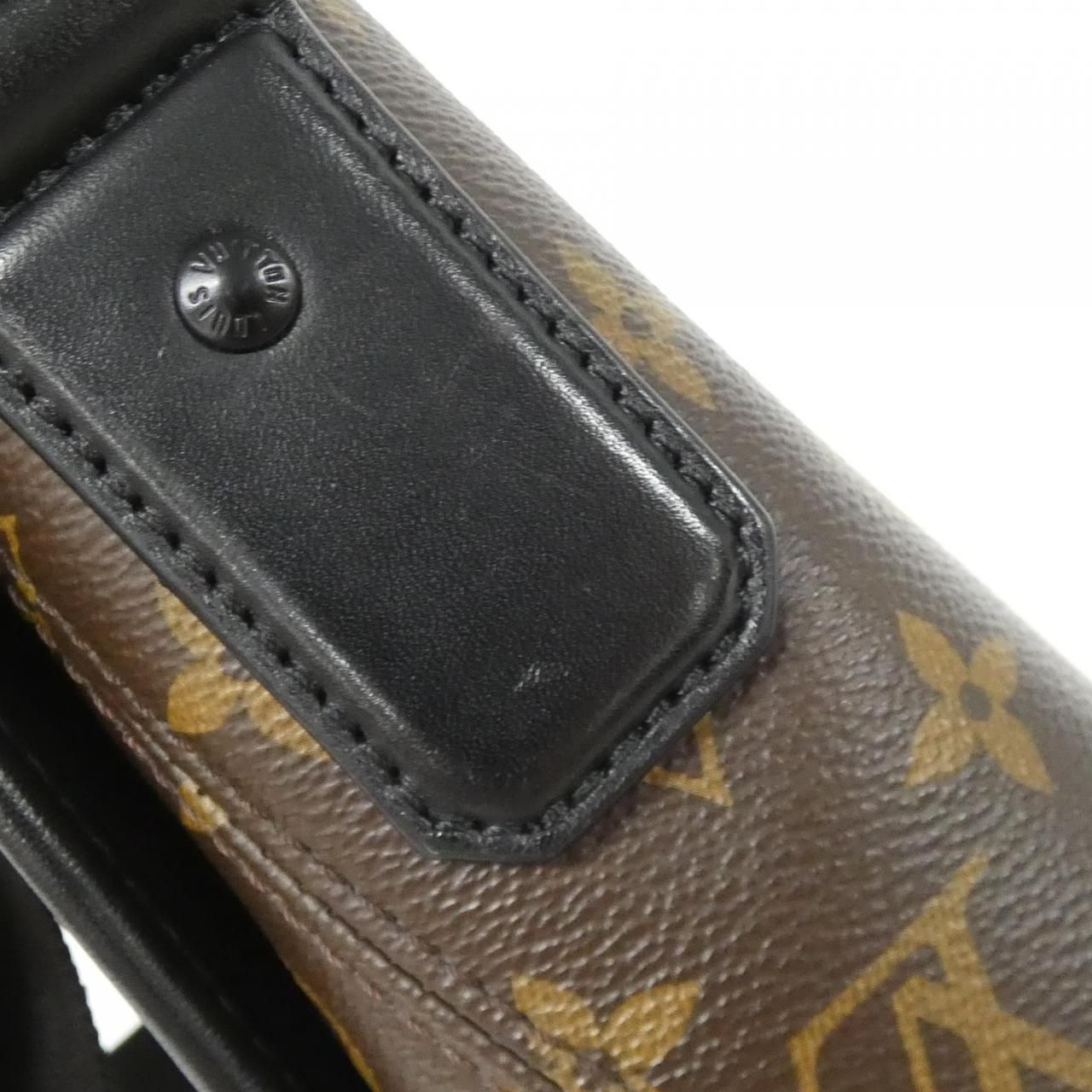 Louis Vuitton Monogram Macassar Magnetic Messenger Shoulder Bag — view 6