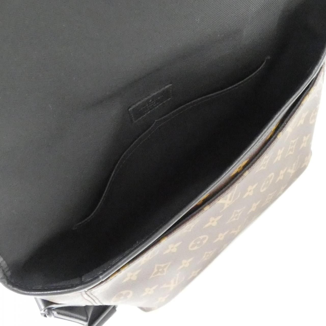 Louis Vuitton Monogram Macassar Magnetic Messenger Shoulder Bag — view 8