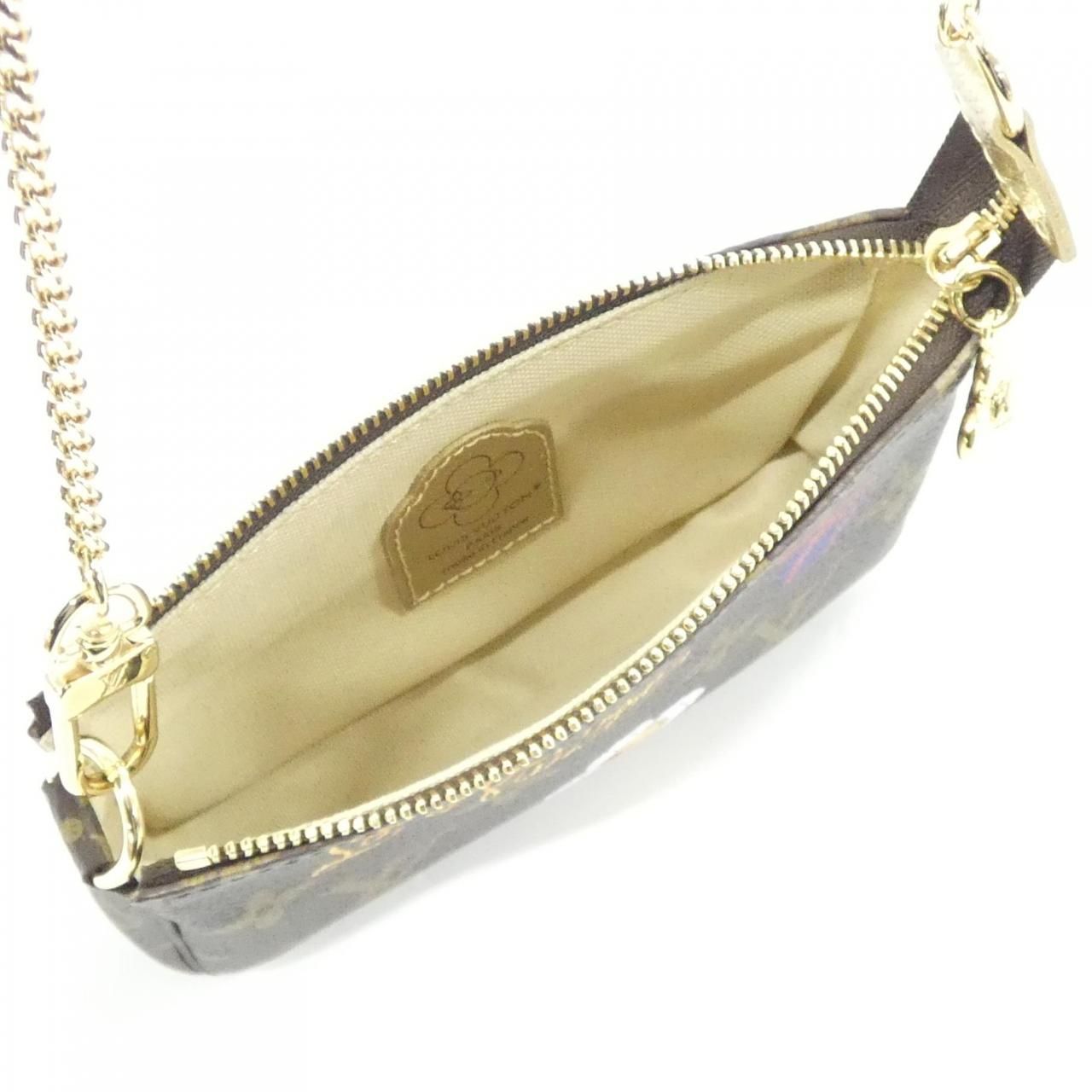 Louis Vuitton Monogram Mini Pochette Pouch — view 6