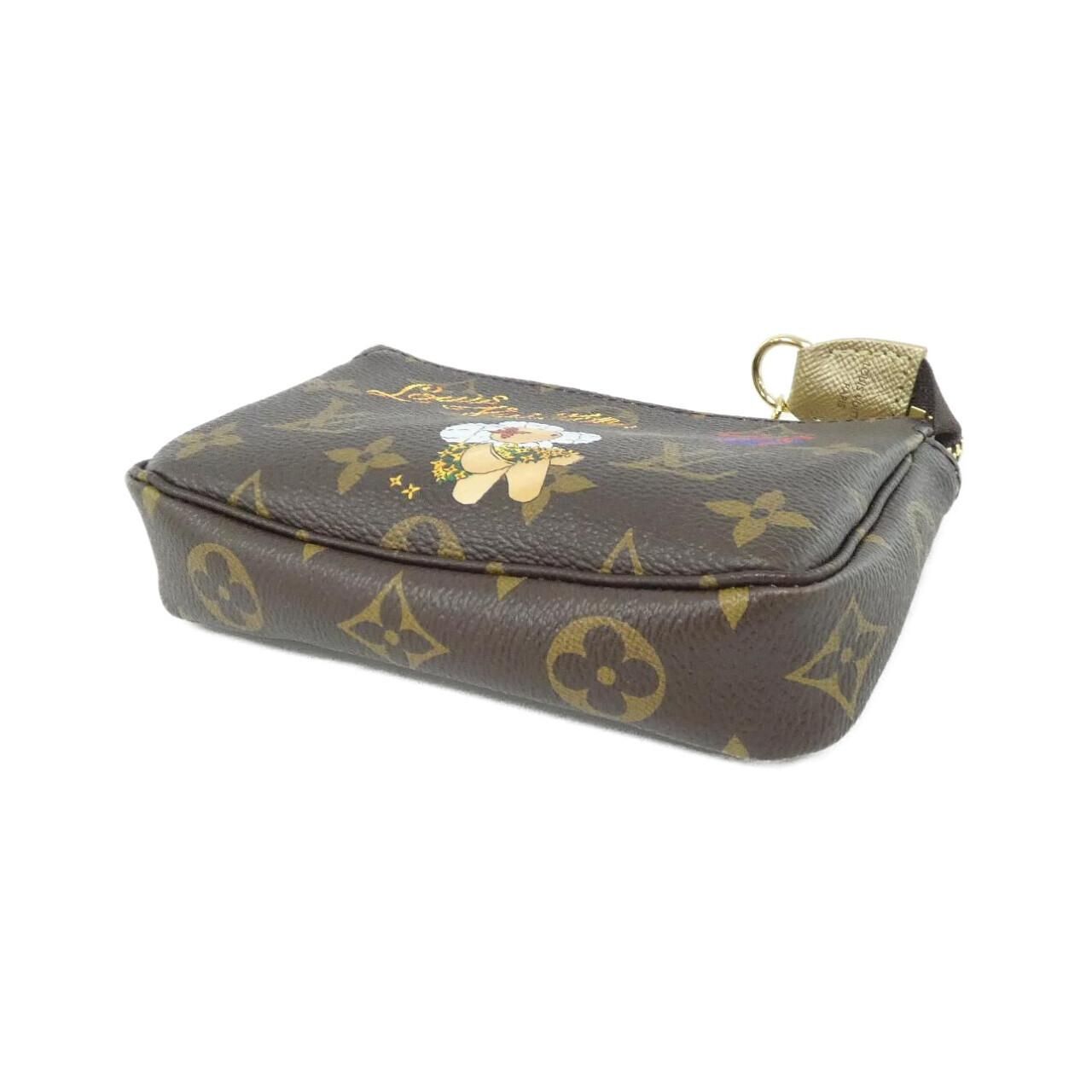 Louis Vuitton Monogram Mini Pochette Pouch — view 3