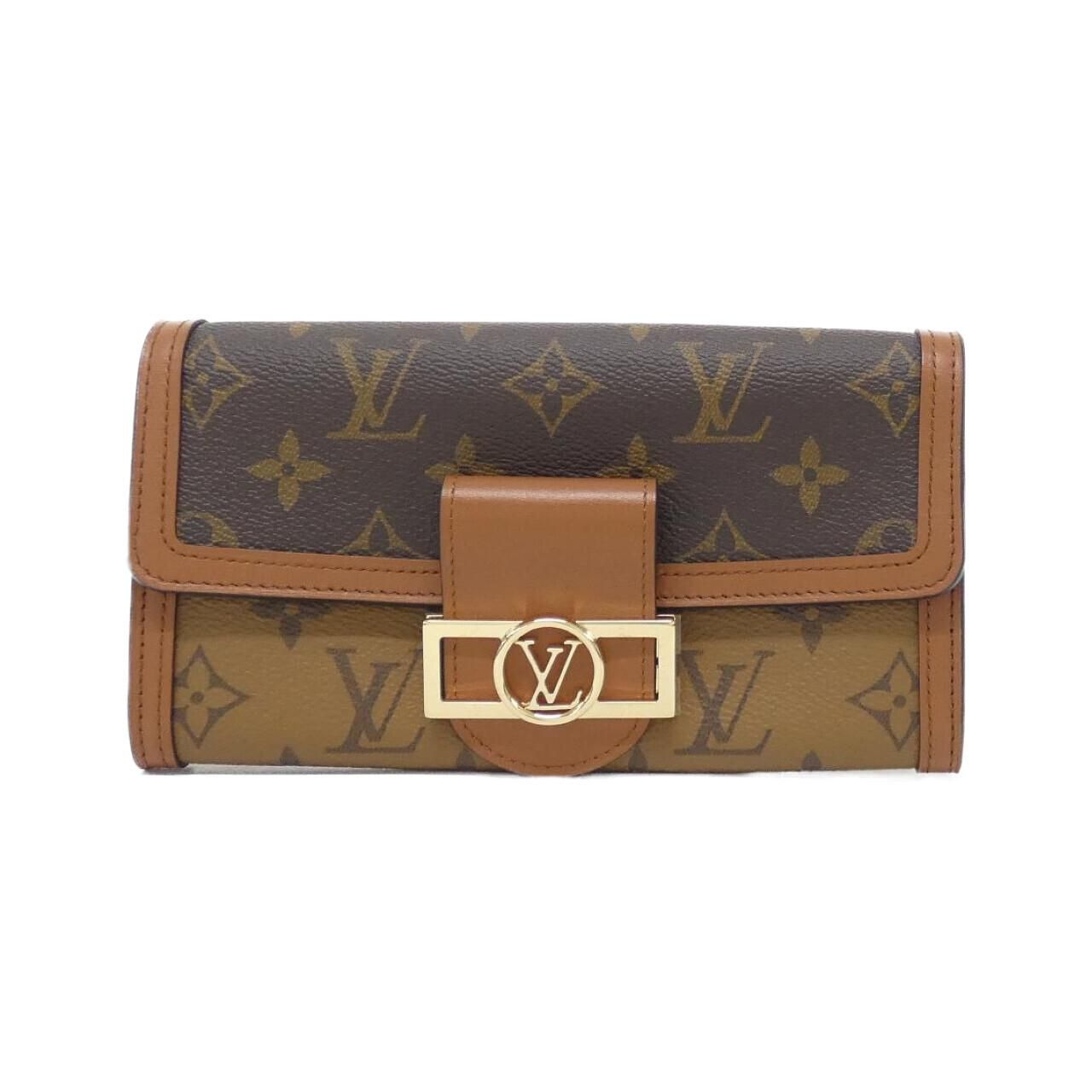 Louis Vuitton Monogram Reverse Portefeuille Sarah Dauphine Wallet