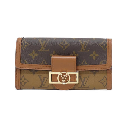 Louis Vuitton Monogram Reverse Portefeuille Sarah Dauphine Wallet