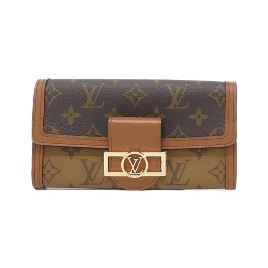 Louis Vuitton Monogram Reverse Portefeuille Sarah Dauphine Wallet