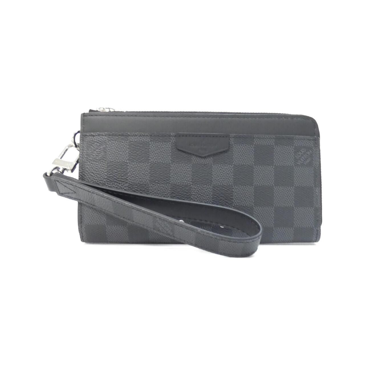 Louis Vuitton Damier Graphite Zippy Dragonne Wallet