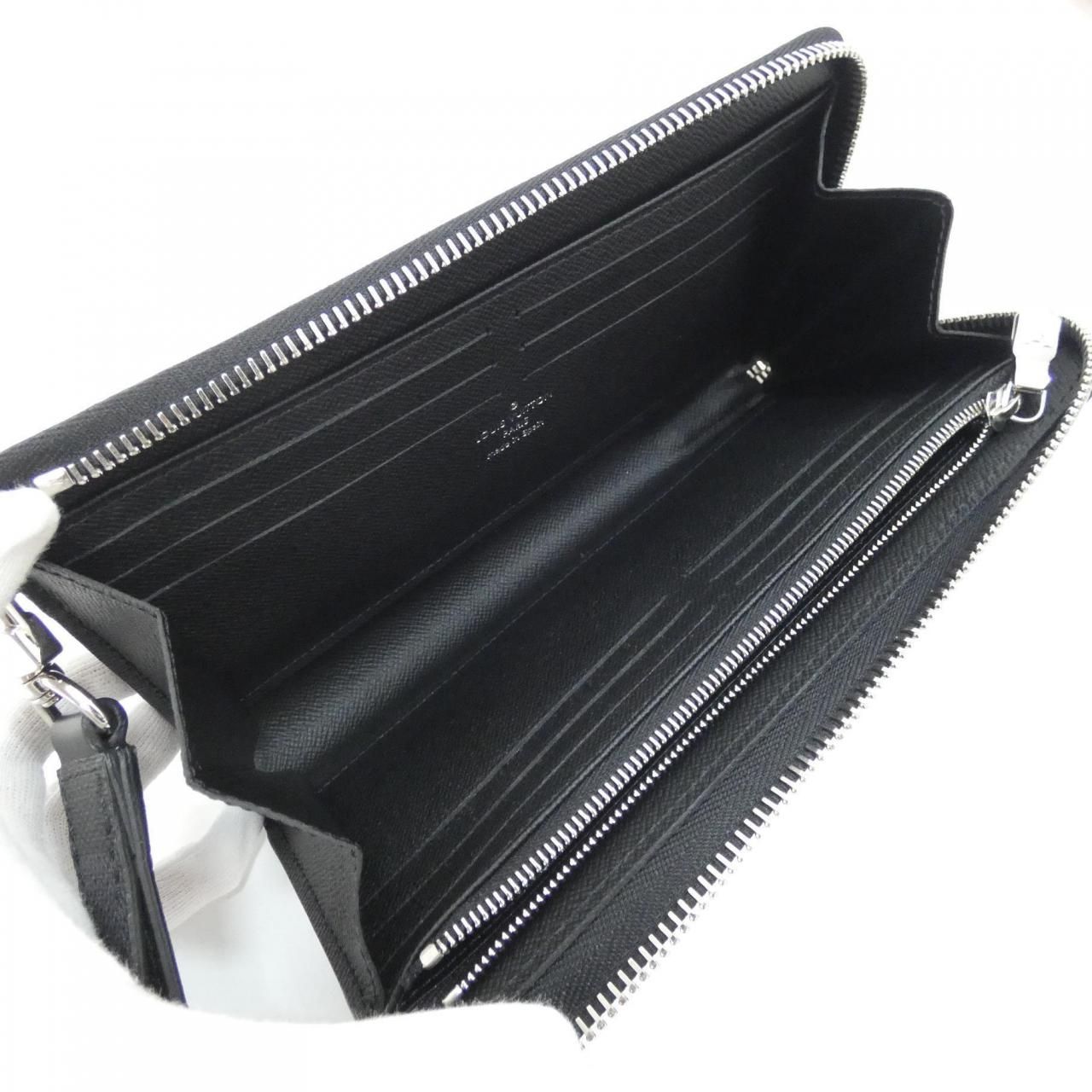 Louis Vuitton Damier Graphite Zippy Dragonne Wallet — view 5