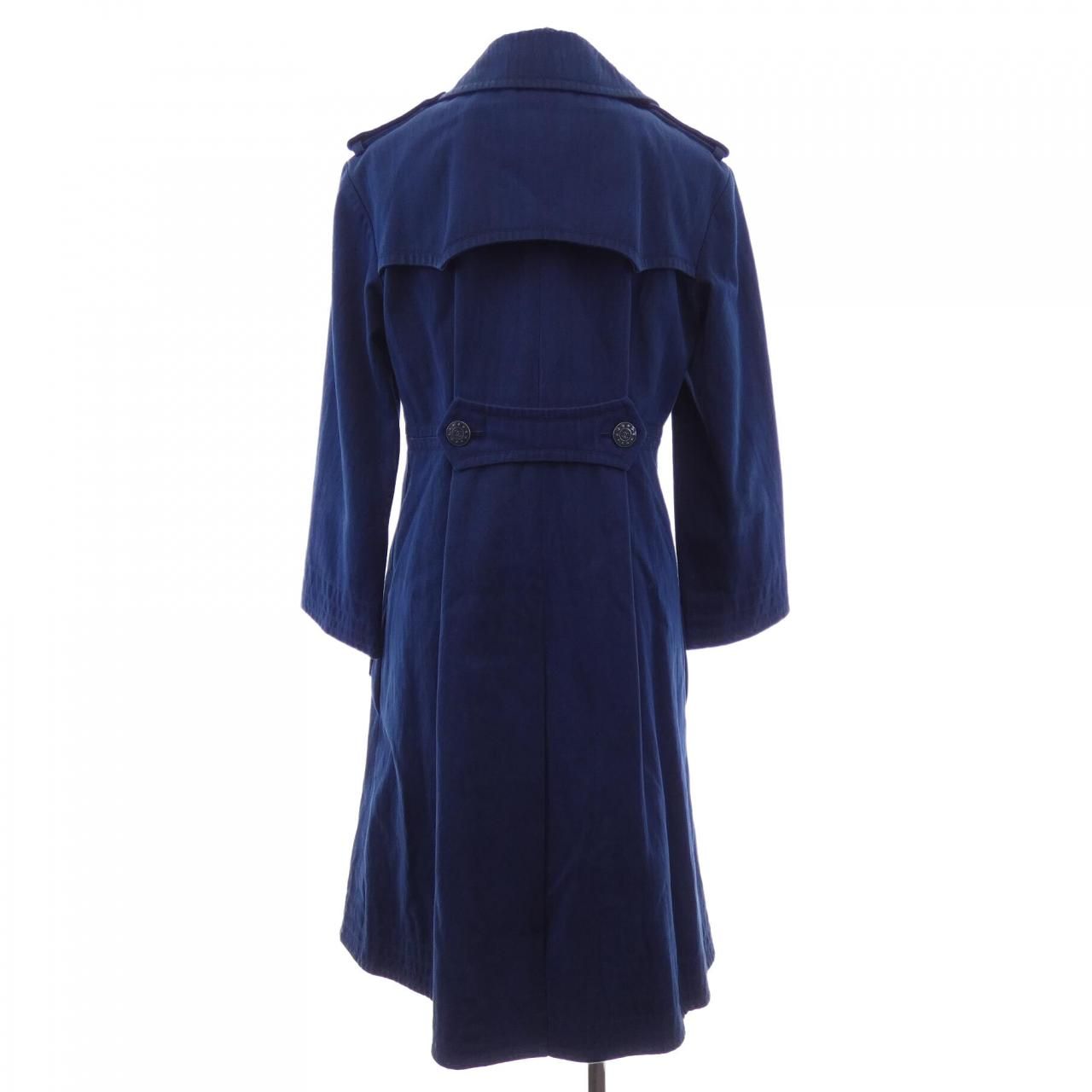 Chanel Trench Coat Blue — view 2