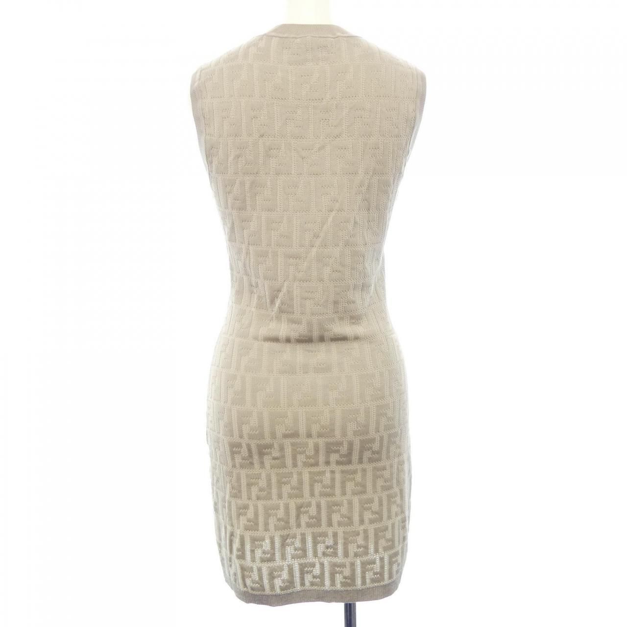 Fendi Abwq Dress Gray — view 2
