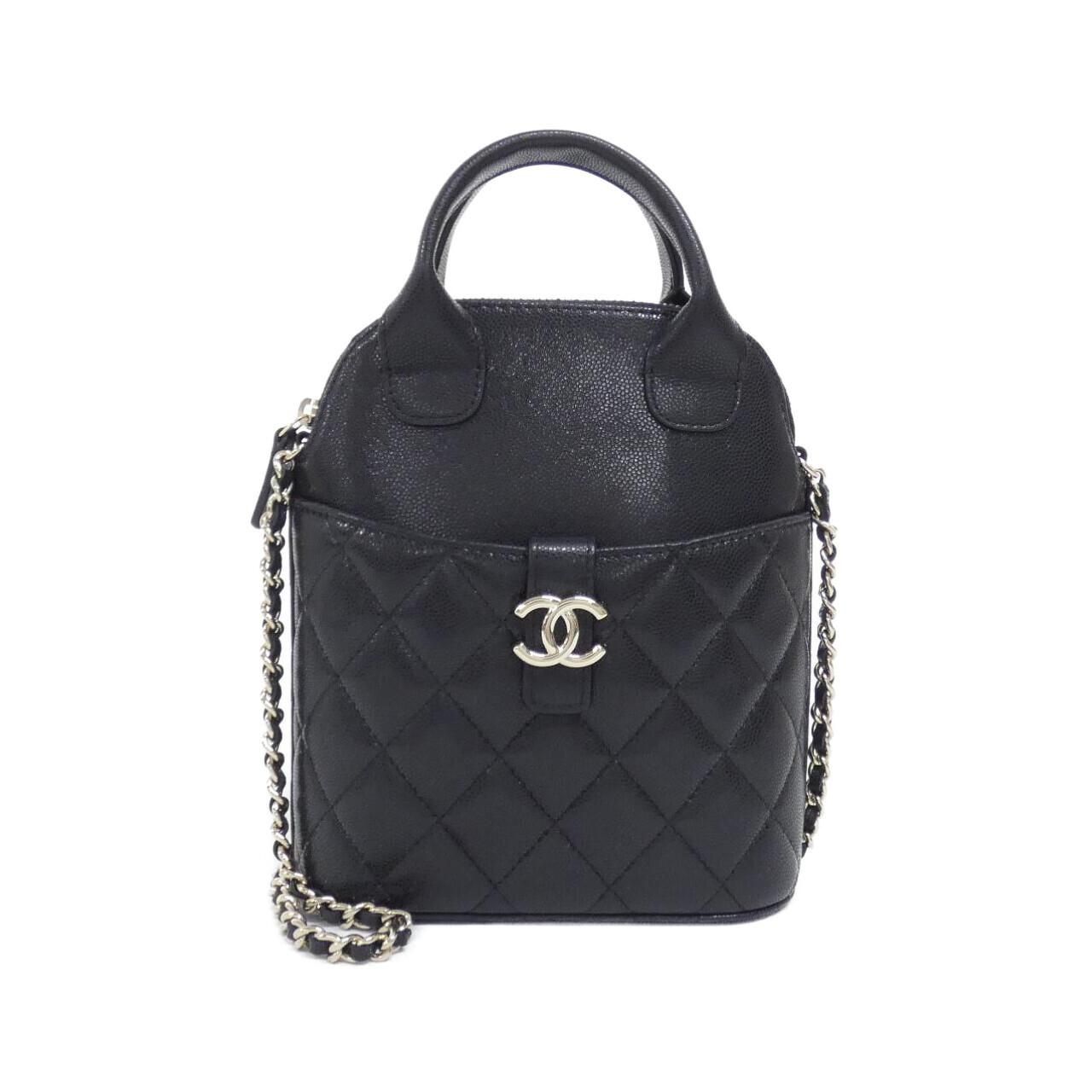 Chanel Chain Clutch Black