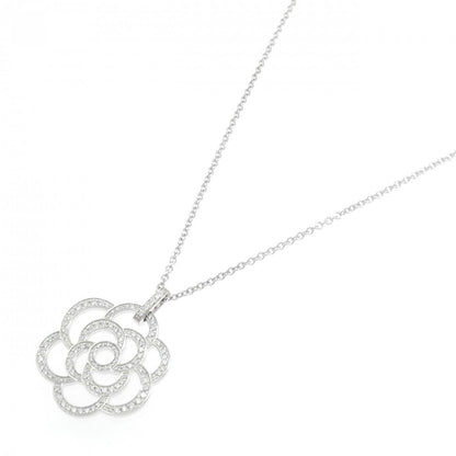 Chanel Camellia Necklace White Gold — view 2