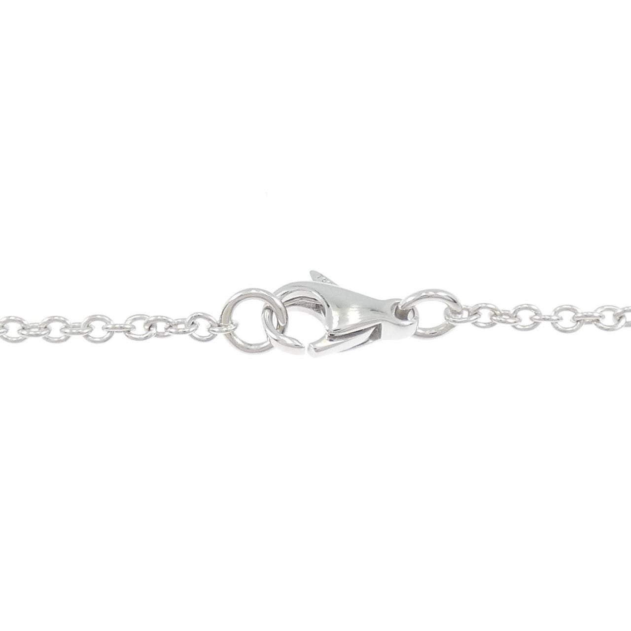 Chanel Camellia Necklace White Gold — view 5