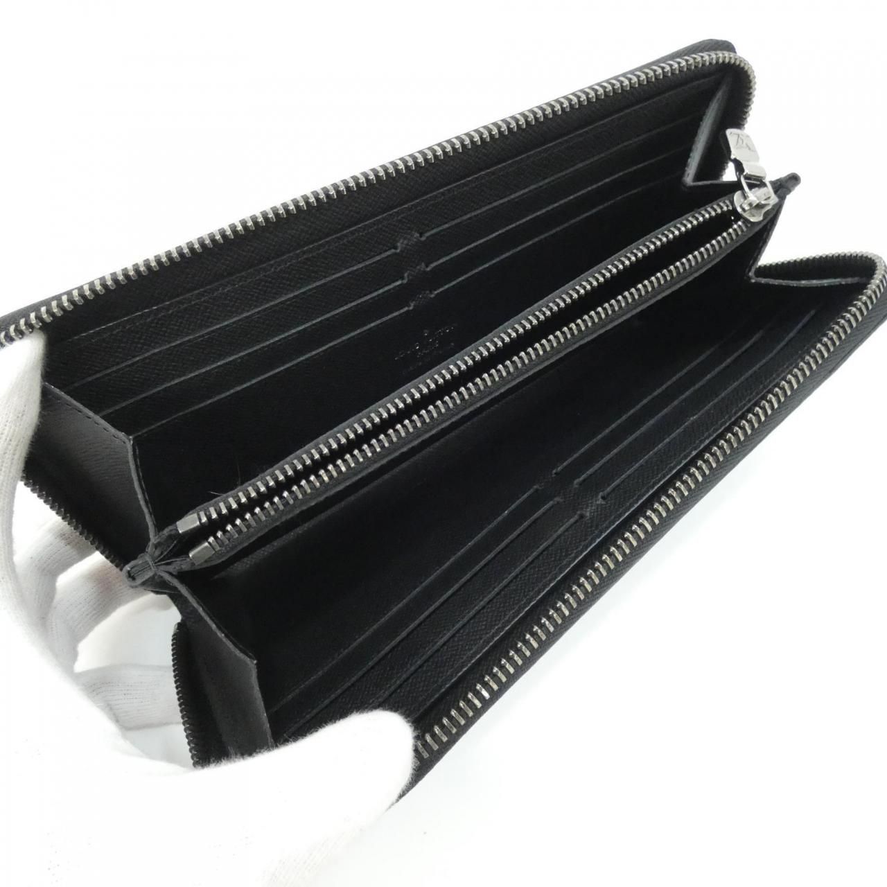 Louis Vuitton Monogram Eclipse Zippy Wallet Horizontal — view 4