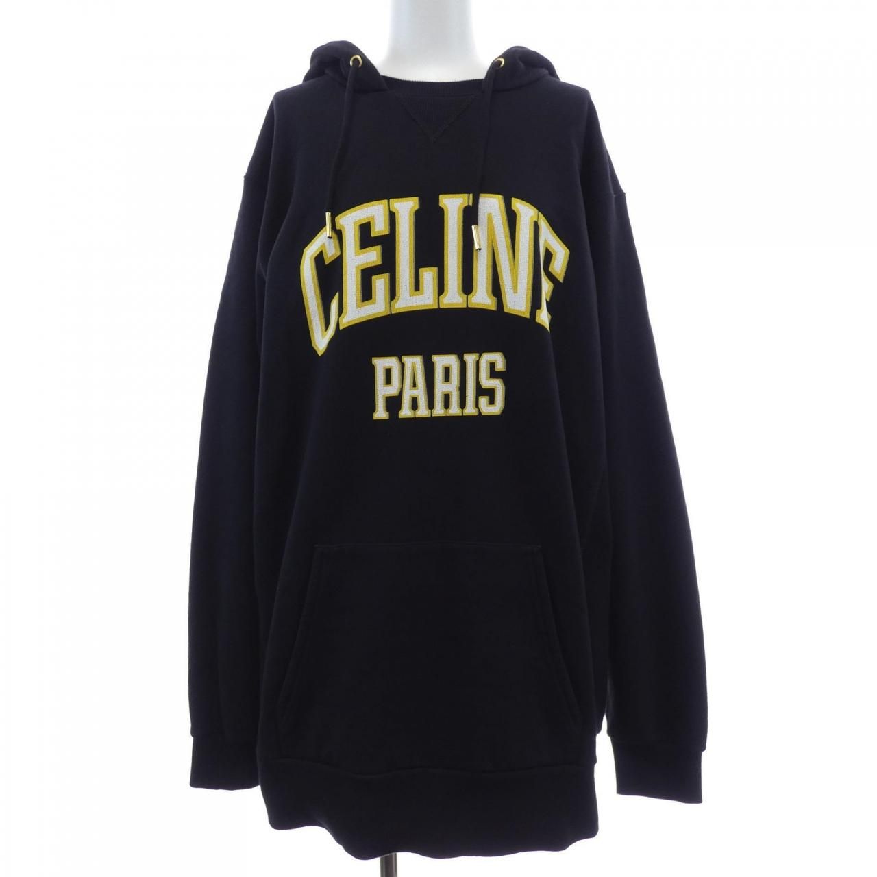 Celine Oversize Hoodie Black