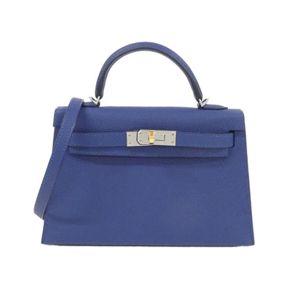 Hermes Mini Kelly 2 Electrum Lambskin Bag