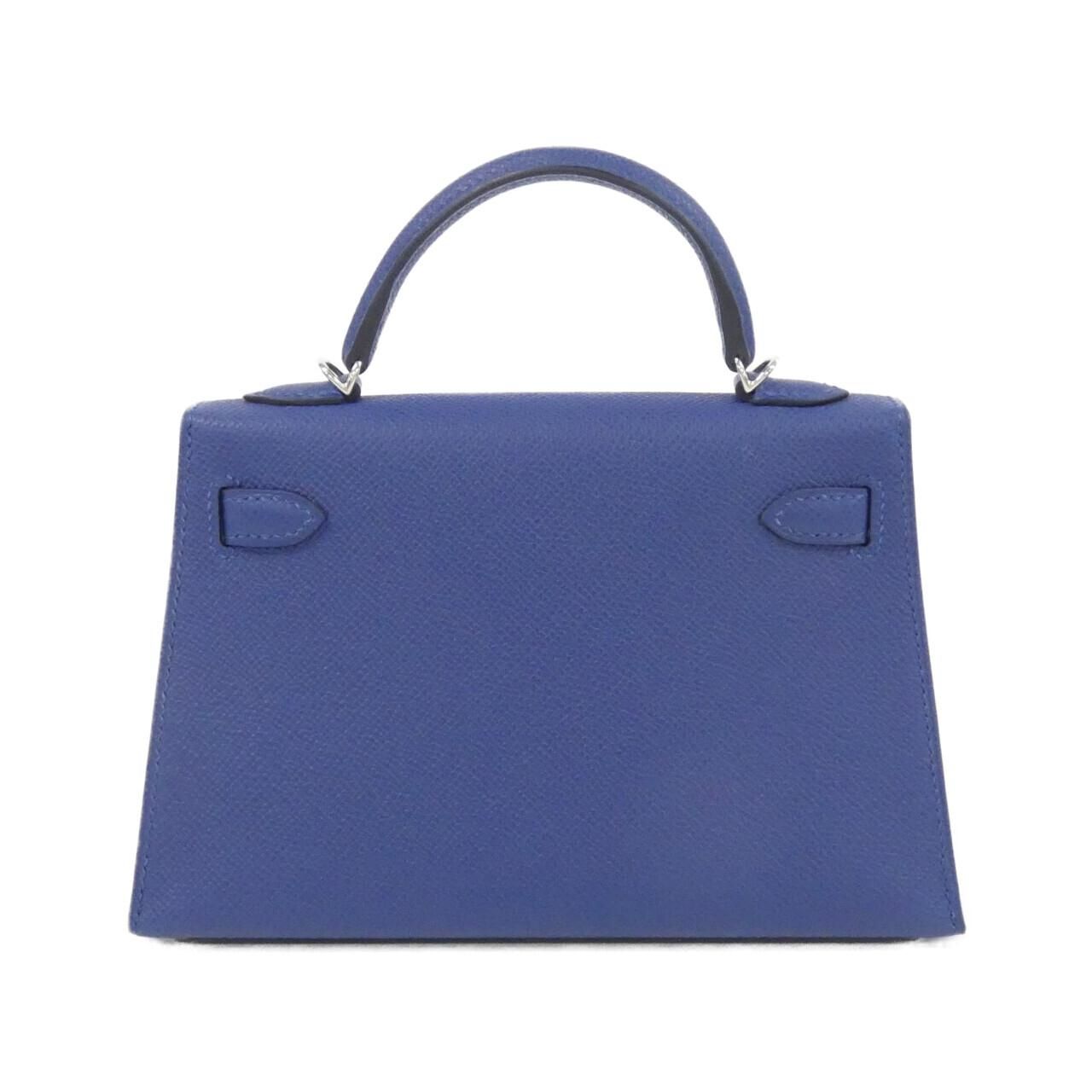 Hermes Mini Kelly 2 Electrum Lambskin Bag — view 2