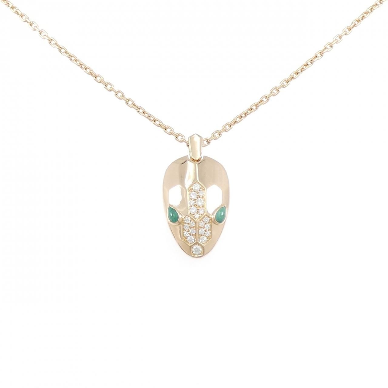 Bvlgari Serpenti Necklace Gold