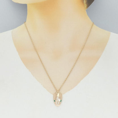 Bvlgari Serpenti Necklace Gold — view 6
