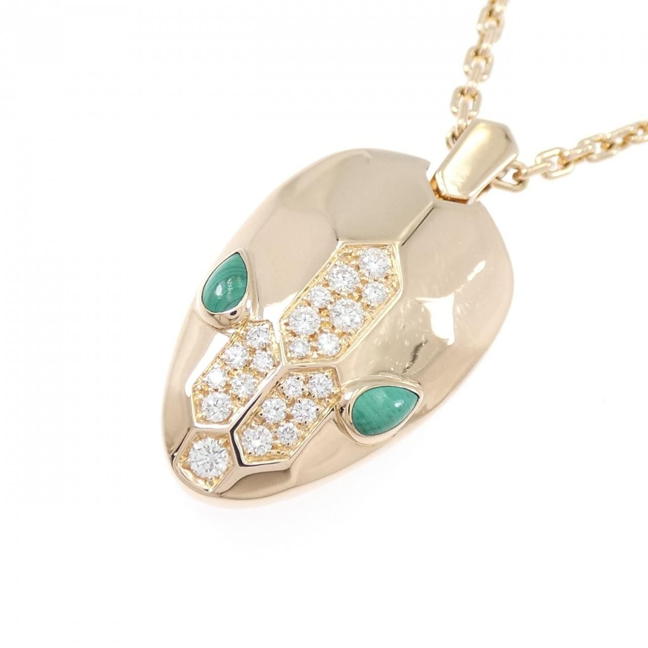 Bvlgari Serpenti Necklace Gold — view 3