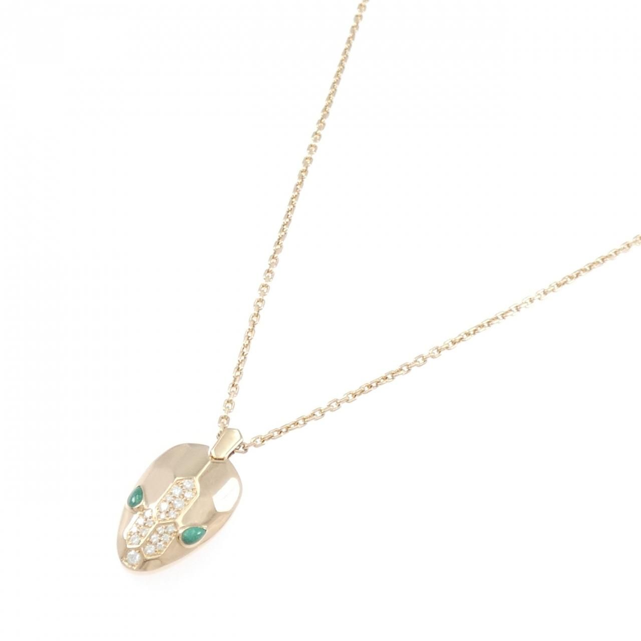 Bvlgari Serpenti Necklace Gold — view 2