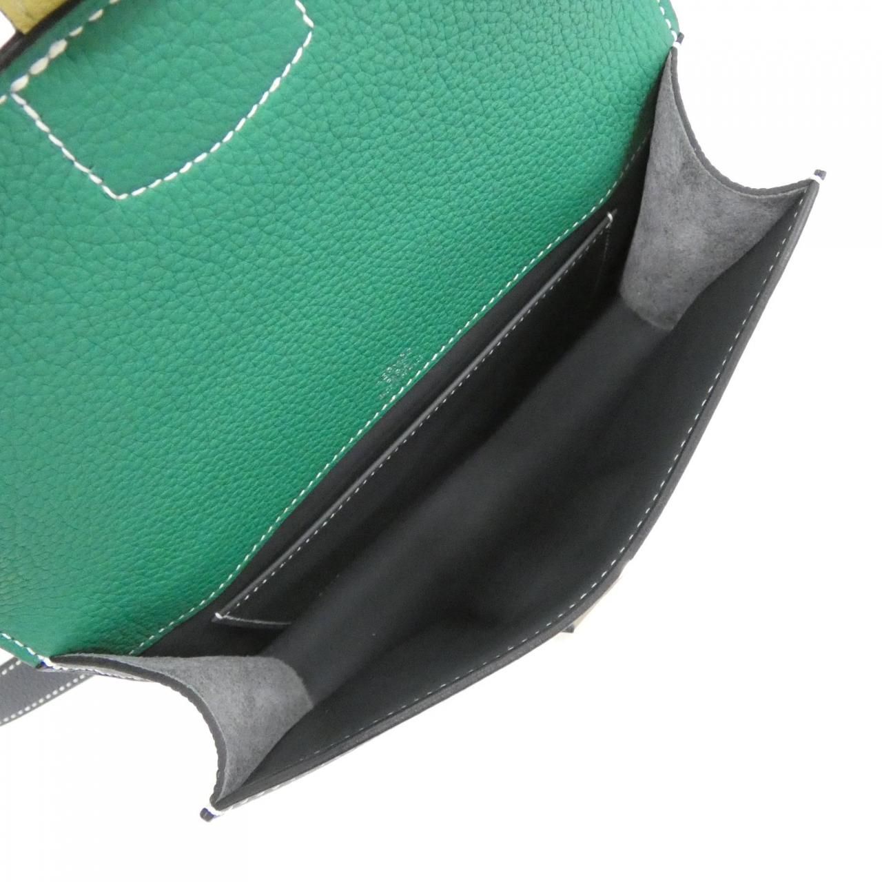 Hermes Sac a Depeche Color Block 21 cm — view 7