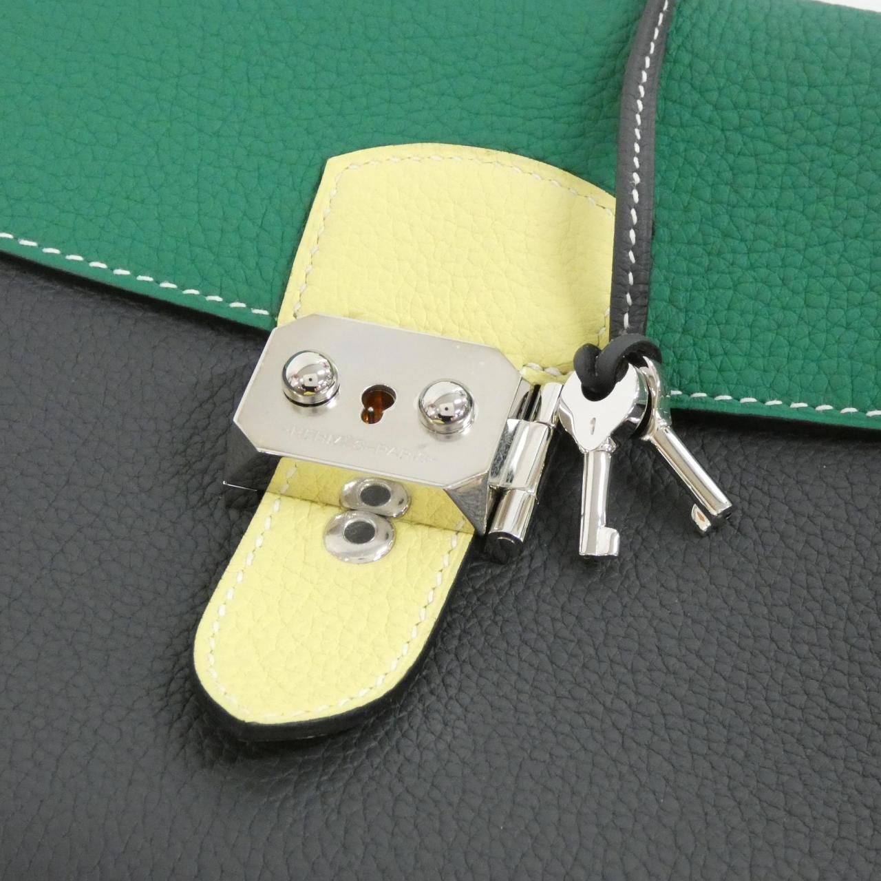 Hermes Sac a Depeche Color Block 21 cm — view 5