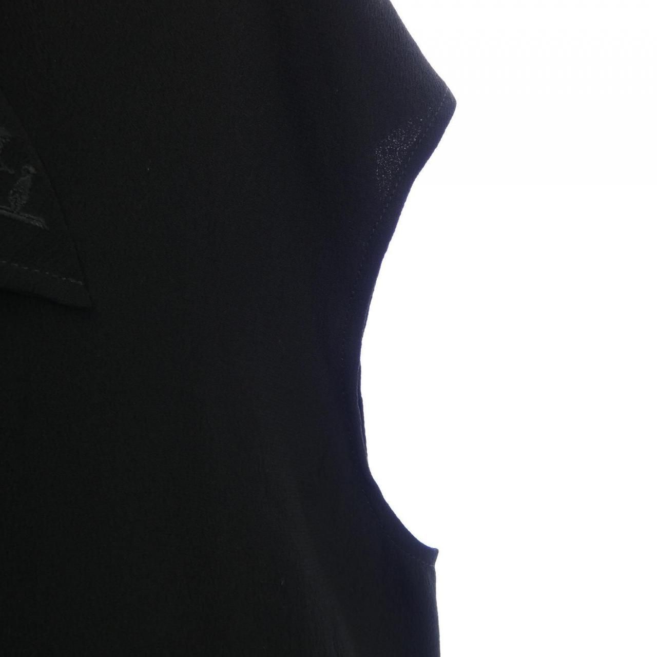 Hermes Twilly Collar Dress with — view 6