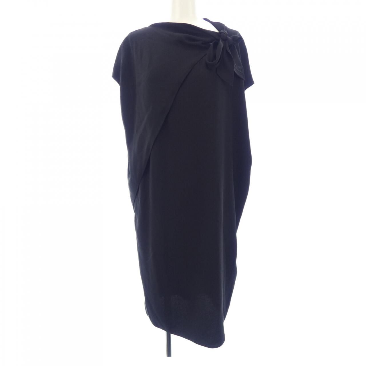 Hermes Twilly Collar Dress with