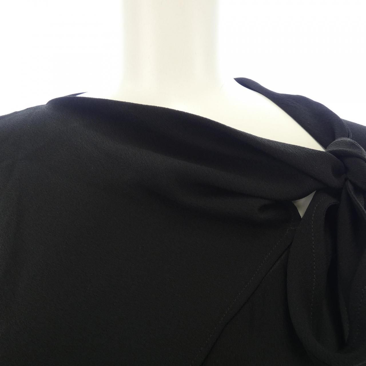 Hermes Twilly Collar Dress with — view 5
