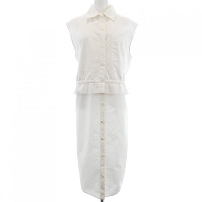 Hermes Carre Dress White
